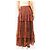 Etro Falda maxi escalonada roja con estampado paisley - size UK 10 - vista 4