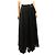 Autre Marque Falda maxi cruzada negra - size UK 10 Negro