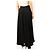 Autre Marque Falda maxi cruzada negra - size UK 10 Negro - vista 3