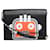 Prada Borsa a spalla robot Elektra medium nera e arancione Nero  - vista 1