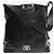 Balenciaga Shopper-Bag aus schwarzem knittrigem Leder - Ansicht 3