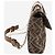 Fendi Borsa Baguette Zucca marrone - vista 5
