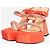 Mach & Mach Sandali platform in raso Coral Devon - size EU 36 Arancione - vista 2