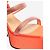 Mach & Mach Sandali platform in raso Coral Devon - size EU 36 Arancione - vista 4
