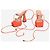 Mach & Mach Sandali platform in raso Coral Devon - size EU 36 Arancione - vista 6