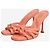 Aquazzura Peach storm 95 mules - size EU 38 Arancione - vista 2