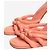 Aquazzura Peach storm 95 mules - size EU 38 Arancione - vista 4