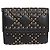Black Lady Dior studded wallet