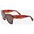 Céline Gafas de sol Wayfarer carey marrón Castaño - vista 2
