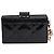 Lady Dior Kartenetui aus Lackleder in Schwarz