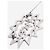Chanel Spilla in cristallo pop art argentata Argento - vista 2