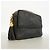 Borsa a tracolla Chanel in pelle d'agnello nera Nero - vista 2