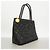 Borsa Tote Chanel in pelle di vitello martellata nera Nero - vista 2