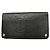 Chanel V-Stitch Leder Geldbörse lang Schwarz