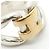 Ring Anello Hermès History in argento e oro giallo - vista 8