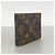 Louis Vuitton Monogram Portefeuille Multiple Wallet Marrone Blu - vista 2