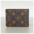 Louis Vuitton Monogram Portefeuille Multiple Wallet Marrone Blu - vista 6