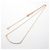 Collana Tiffany & Co. T Smile Small in oro rosa 18K - vista 3