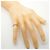 Anel Curved Band Tiffany & Co. em Platina - vista 8
