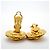 Orecchini a clip Chanel placcati oro D'oro - vista 3