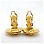 Orecchini a clip Chanel placcati oro D'oro - vista 8