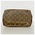 Borsa Tote Louis Vuitton Monogram Batignolles Marrone - vista 3