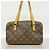 Borsa a tracolla Louis Vuitton Monogram Cite MM Marrone - vista 12