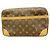 Borsa a Clutch Louis Vuitton Monogram Compiegne 28 Marrone