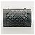 Borsa a tracolla Chanel Diana Chain Nero - vista 12