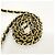 Borsa a tracolla Chanel Diana Chain Nero - vista 8