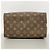 Borsa Louis Vuitton Monogram Speedy Bandoulière 25 Marrone - vista 3