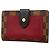 Louis Vuitton Damier Portefeuille Juliette Wallet Bordò Damier ebene