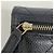 Cartera tri-fold Chanel en piel de becerro granulada negra Negro - vista 8