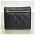 Cartera tri-fold Chanel en piel de becerro granulada negra Negro - vista 9