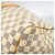 Louis Vuitton Boston Damier Azur Keepall 50 Bianco - vista 6