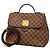 Borsa Louis Vuitton Damier Bergamo MM Damier ebene