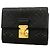 Louis Vuitton Tri-fold Wallet in Noir Schwarz