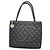 Timeless Borsa Tote Chanel in pelle di vitello martellata nera Nero