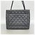 Timeless Borsa Tote Chanel in pelle di vitello martellata nera Nero - vista 9