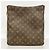Borsa a tracolla Louis Vuitton Monogram Looping GM Marrone - vista 13