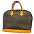 Borsa Louis Vuitton Alma Monogram Marrone