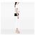 Prada Black Saffiano Lux Lock Chain Flap Nero - vista 5