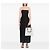 Céline Celine Cabas Tote Horizontal Small de lona marrón con estampado de logo Castaño Beige - vista 6