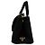 Borsa Tote Prada Small Canvas Canapa Logo Nera Nero - vista 2