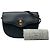 Bolsa tiracolo Dior em pele de vitelo granulada azul Azul marinho - vista 8