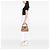 Bamboo Gucci Lady Lock Handbag em couro de bezerro liso Bege Medium com bambu - vista 6