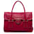 Bolso Prada City de piel de becerro rojo Roja