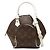 Louis Vuitton Brown Monogram Match Ellipse BB Marrone