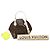 Louis Vuitton Brown Monogram Match Ellipse BB Marrone - vista 7