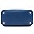 Prada Borsa Satchel Panier Grande in Pelle Saffiano Blu - vista 3